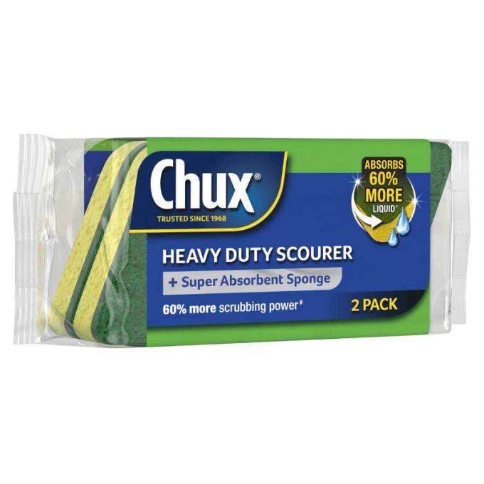 Chux scourer 2’s (super-absorbent)