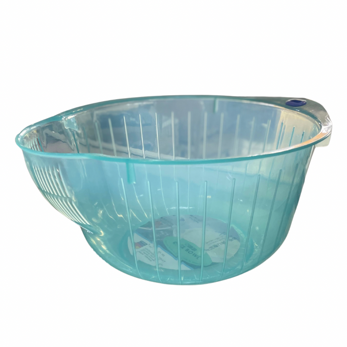 Rice plastic washing bowl (assorted colors)