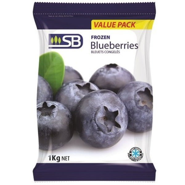 SB Frozen fruits blueberries 1kg