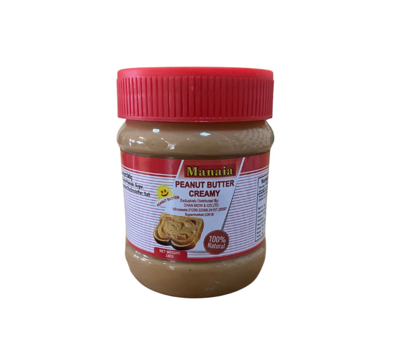 Manaia Creamy Peanut Butter 340g