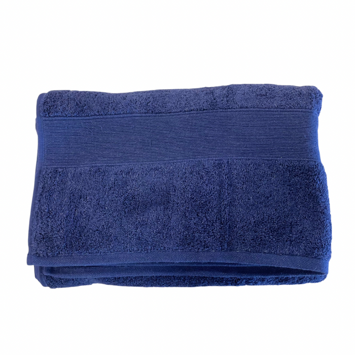 Plain Bath Towels 600GSM (Navy Blue)
