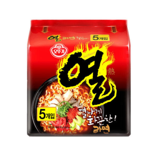 Ottogi Yeul Spicy Ramen (5 pack)