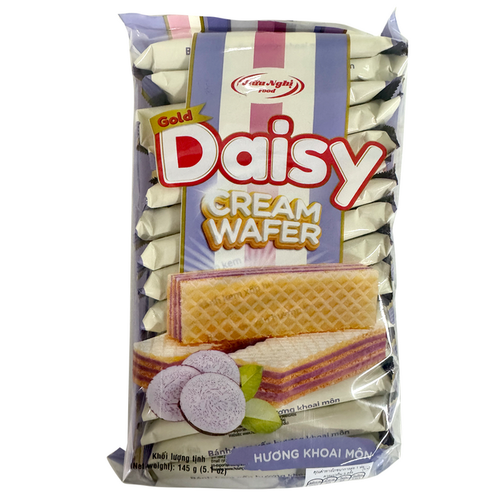 Daisy wafers (taro) 15’s 145g