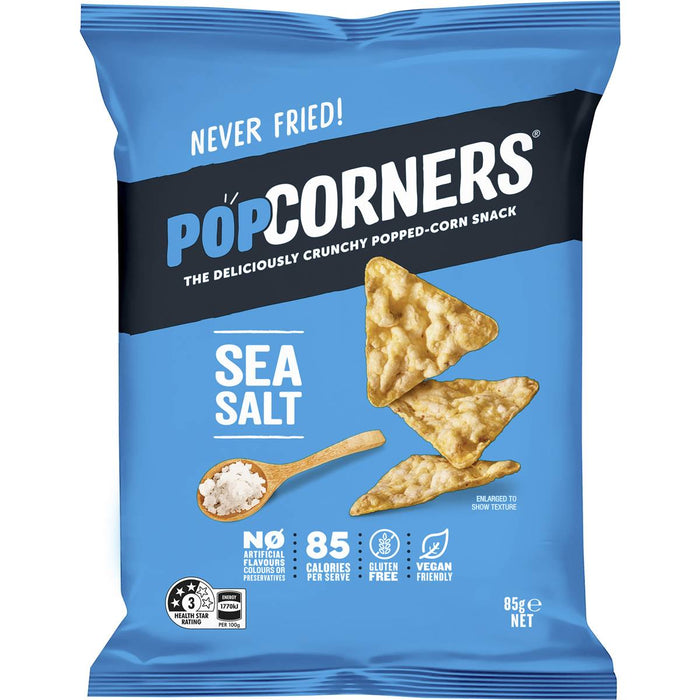 Pop corners Sea salt 85g