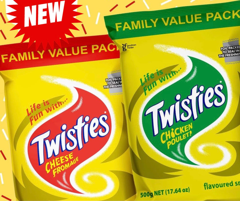 Twisties Cheese 500g (Family value pack)