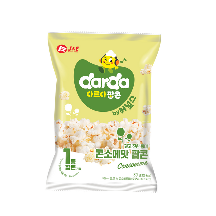 Darda Popcorn (salt & garlic) 45g