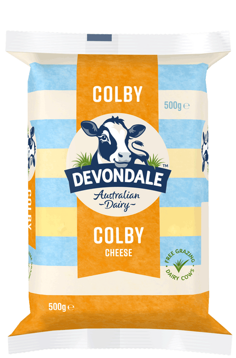 Devondale Colby Cheese 500g