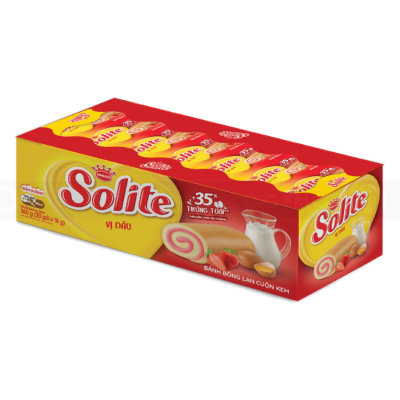 Solite Cake 18x 20g (strawberry)