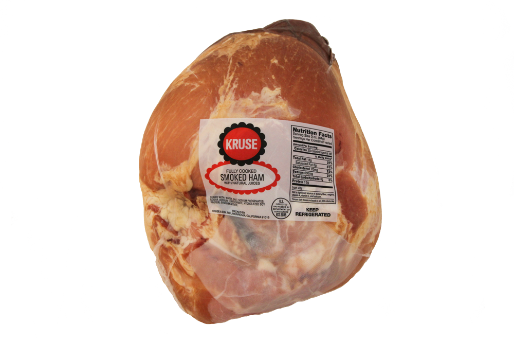 Kruse Fully-Cooked Smoked Ham per 6KG