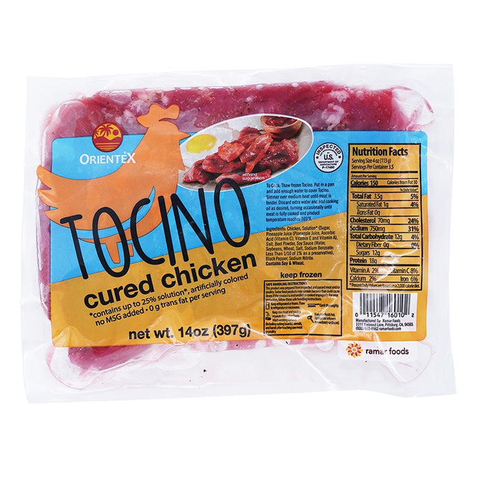 Orientex Tocino cured chicken 397g