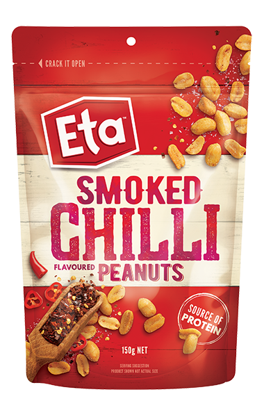 ETA Smoked chili peanuts 150g