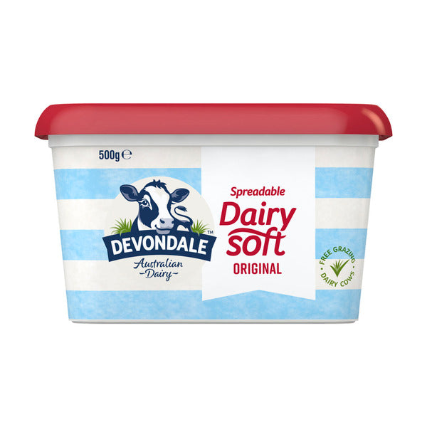 Devondale Salted Butter 500g (Spreadable tub)