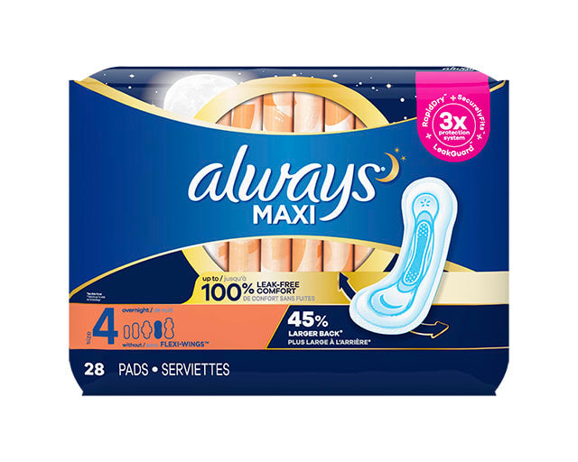 Always Maxi 28’s