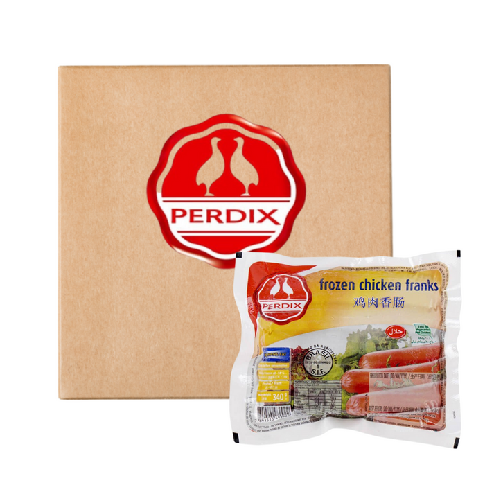 Perdix Chicken Franks (Box) 24x 10