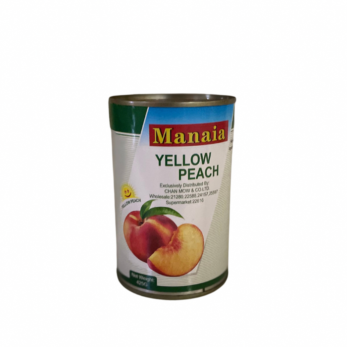 Manaia Yellow Peaches 425g