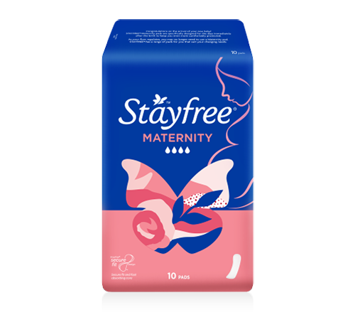 Stayfree Maternity (10’s)