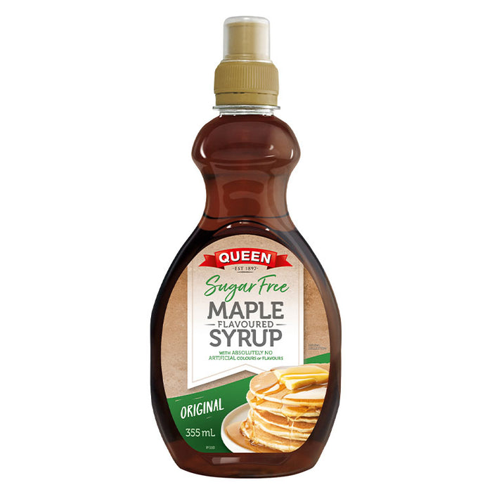 Queens sugar free maple syrup 355mls