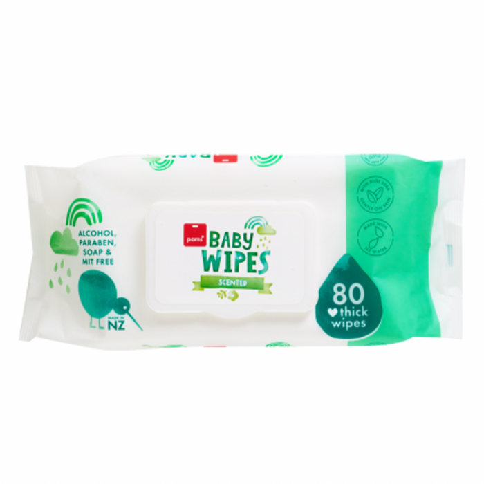 Pam’s Baby Wipes 80’s Green