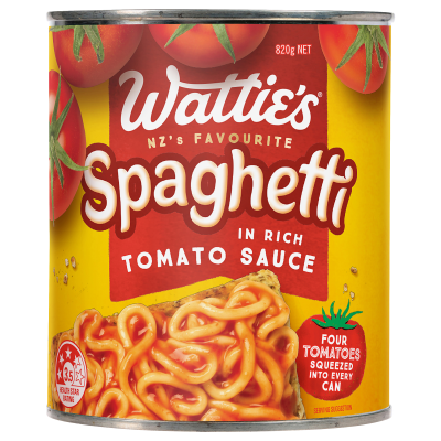 Watties Spaghetti 820g