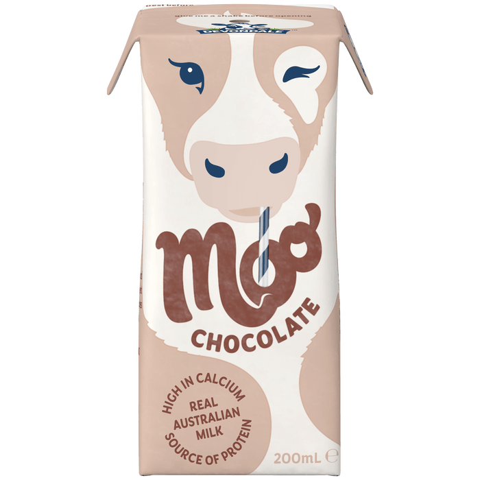 Moo Choc Flavoured Milk 200mls