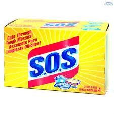 SOS Soap Pads 4's