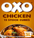 Oxo Stock Cubes Chicken Flavour 71g (12 Cubes)