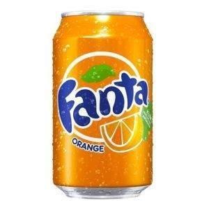 Fanta Orange Soda Can 330ml - MADPACIFIC