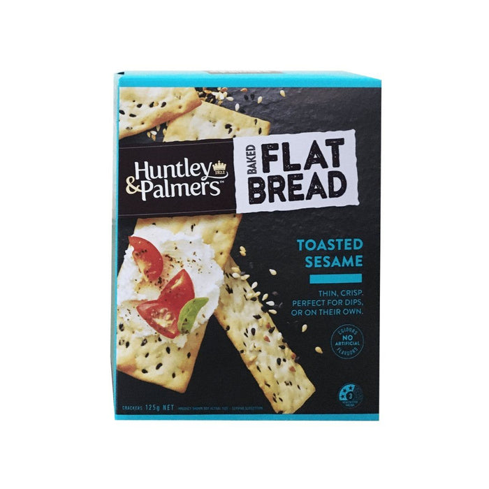 Huntley & Palmer crackers 125g (Toasted Sesame) - MADPACIFIC