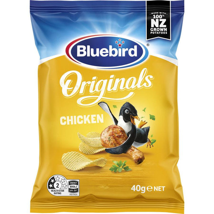 Bluebird chicken original cut chips 40g
