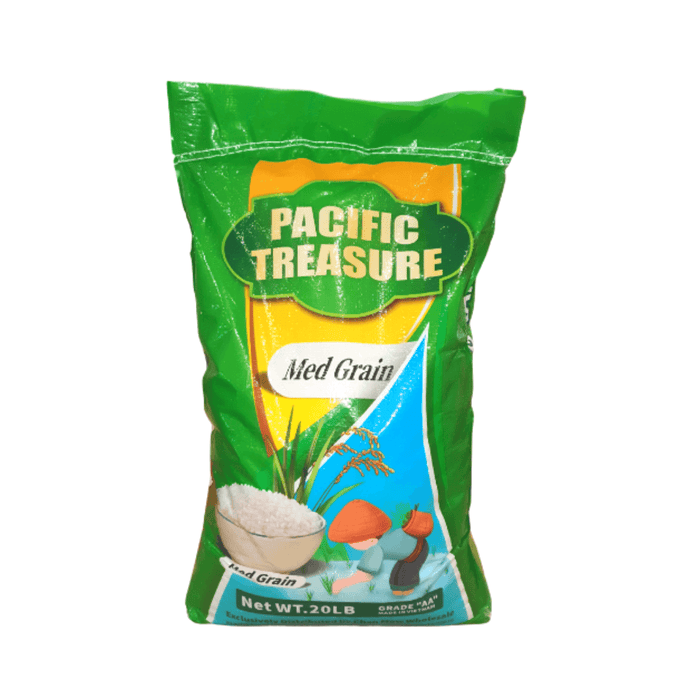 Pacific Treasure (Med Rice - Grade AA) 20lbs