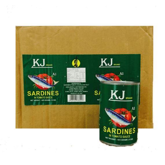 KJ Herring Box (Tomato Sauce) 425g x12 - MADPACIFIC