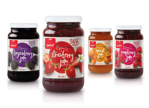 Pams Boysenberry Fruit Jam 500g - MADPACIFIC