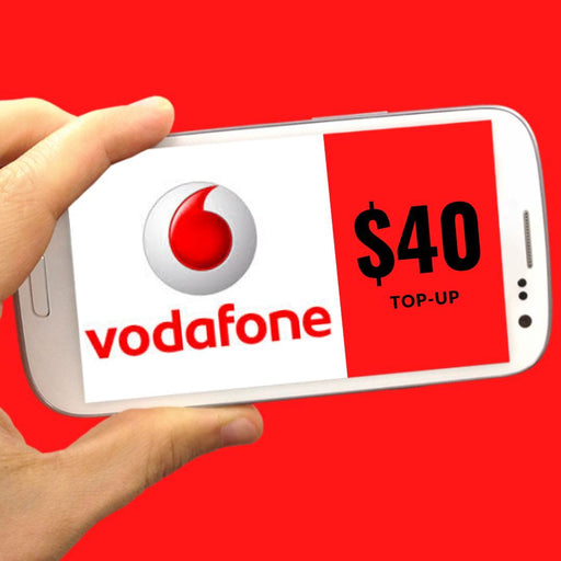 Vodafone top-up $40 - MADPACIFIC